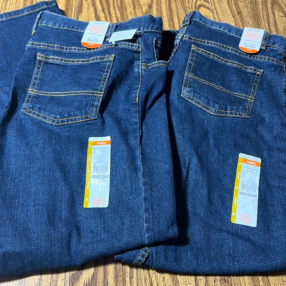 Wonder Nation Boys Husky Jeans